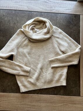 BP cream sweater